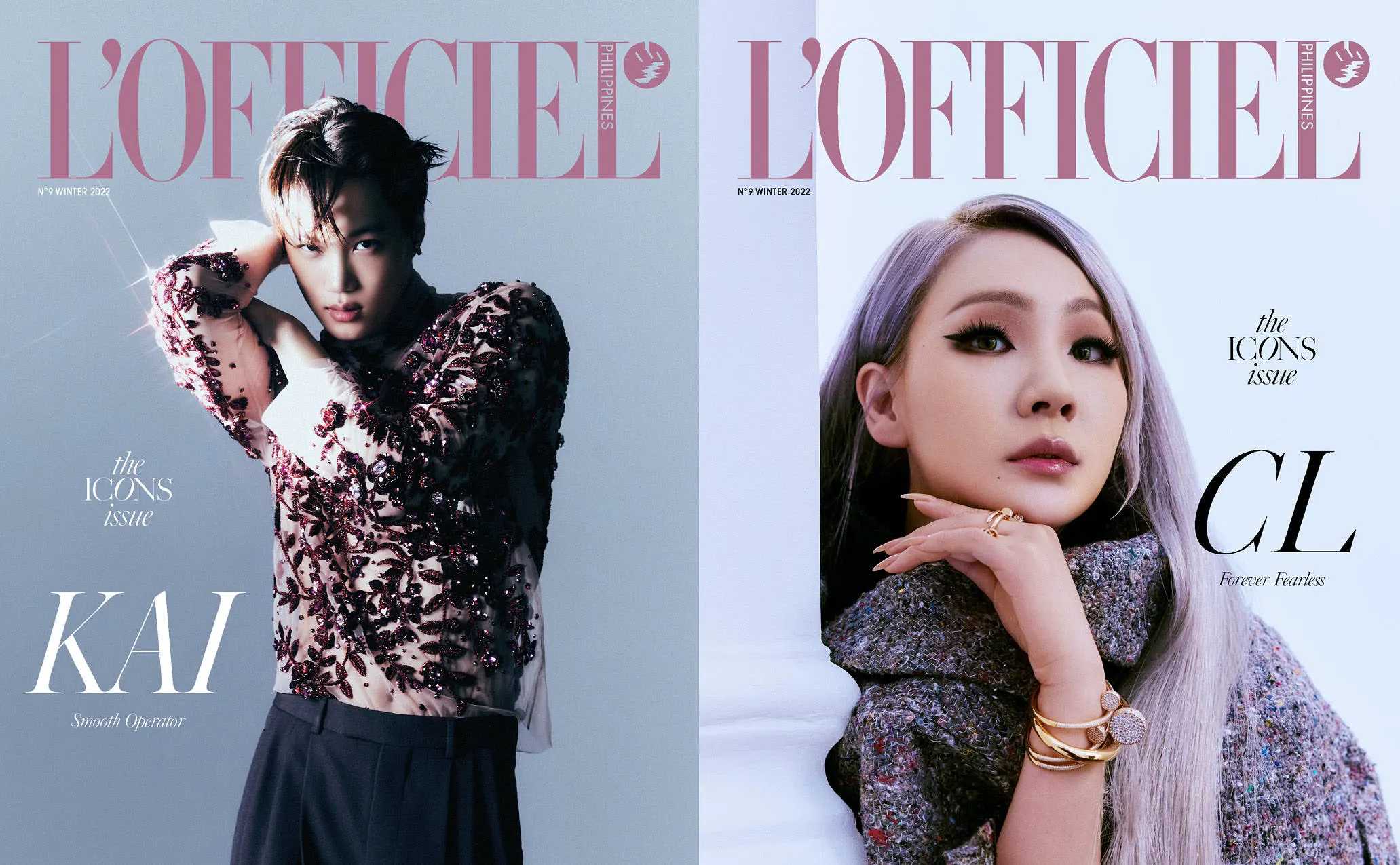LOOK: EXO's Kai, CL stun in the cover of L'Officiel PH