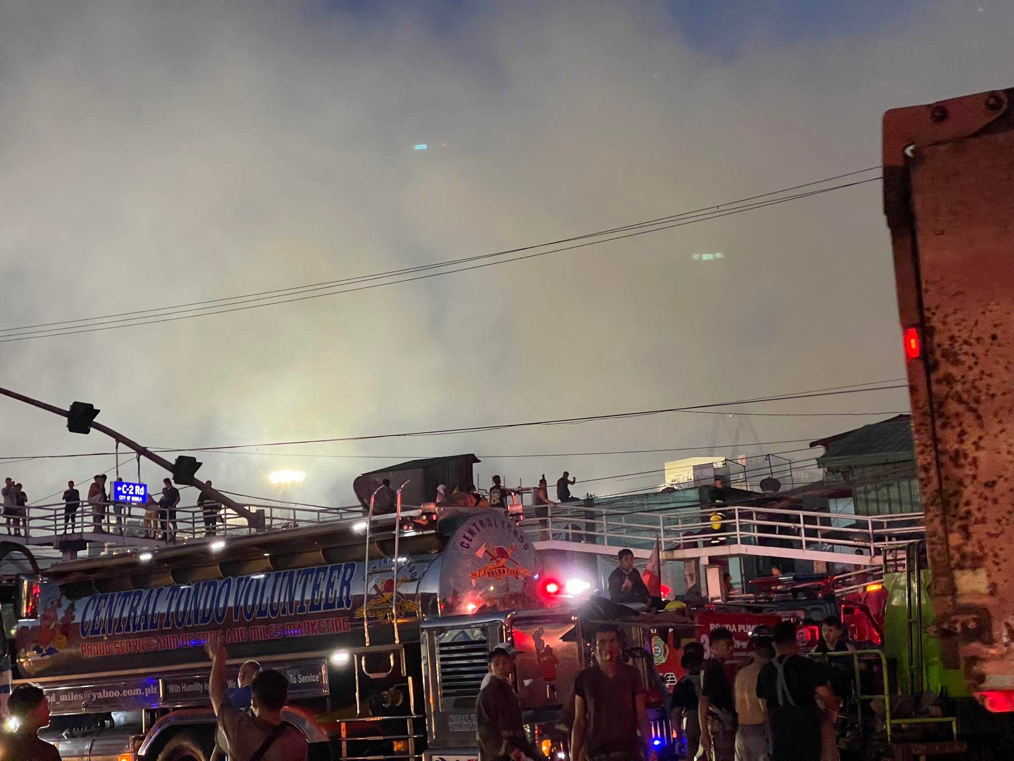 Fire hits 120 houses in Happyland in Tondo, Manila
