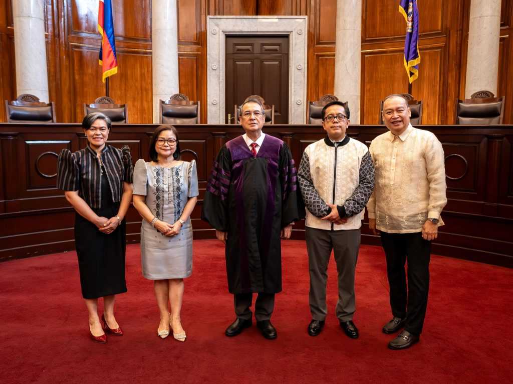 Gesmundo administers oath to newly appointed CA Justices