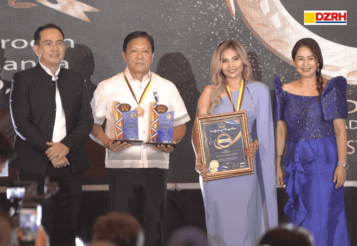 DZRH wins Best AM Radio Station of the Year at Gintong Parangal Awards