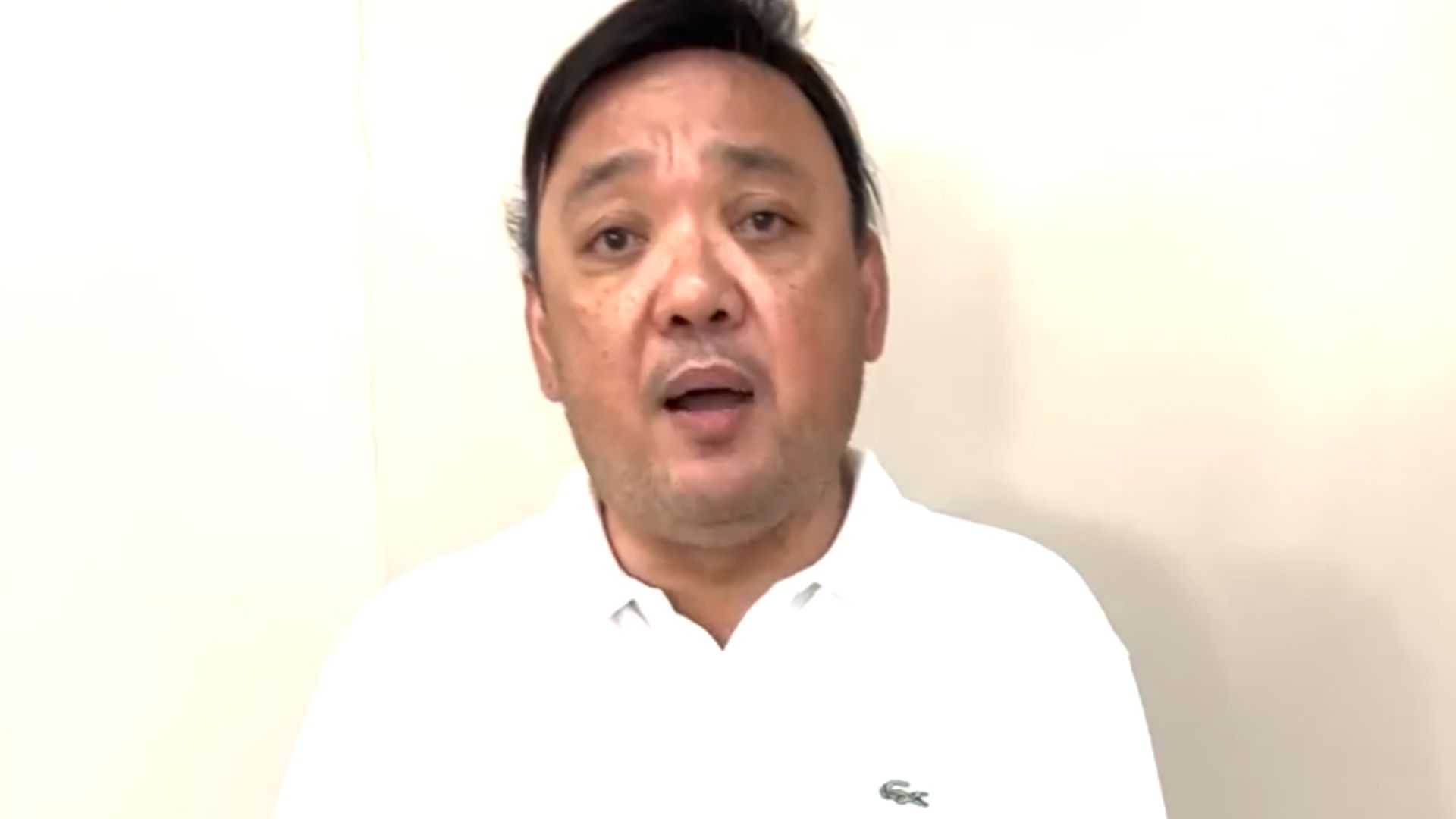 Harry Roque denies being a fugitive