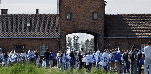 Holocaust survivors march in Auschwitz in shadow of Oct 7 attacks