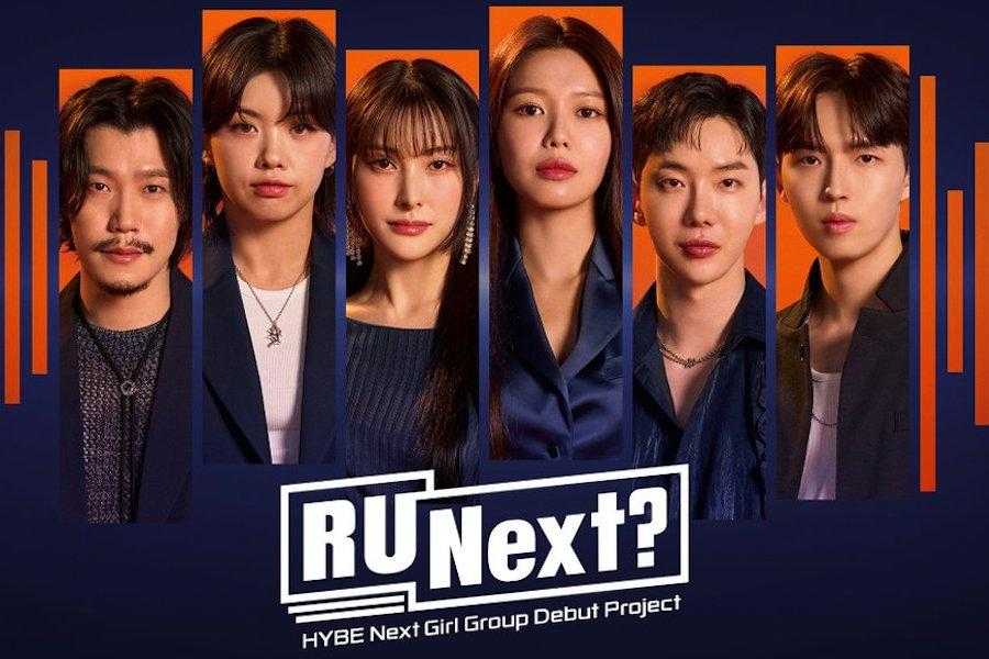 HYBE’s girl group survival show “R U Next?” reveals coach lineup