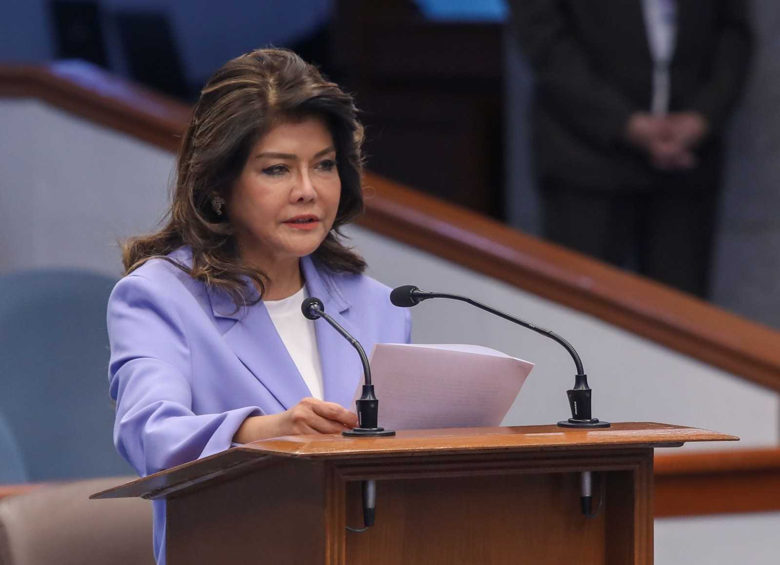 'I'm a solid admin' Imee Marcos not shifting to Senate opposition