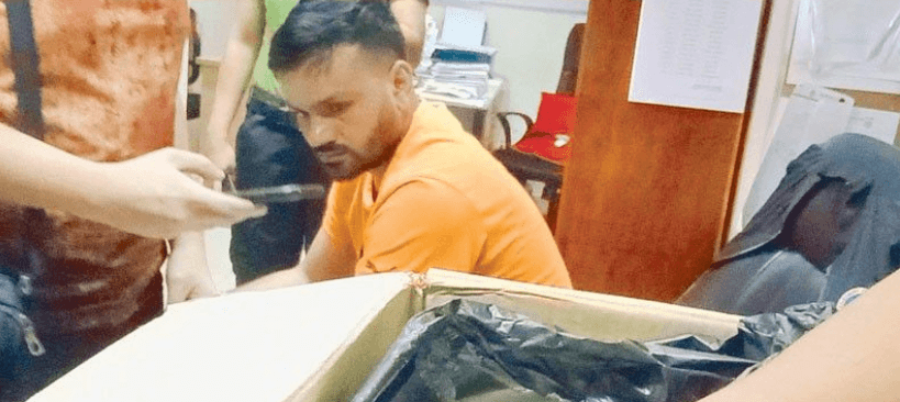 Indian handcuffed after receiving  P1 million opium poppy pods