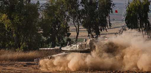 Israeli tanks advance into areas in north and south Gaza