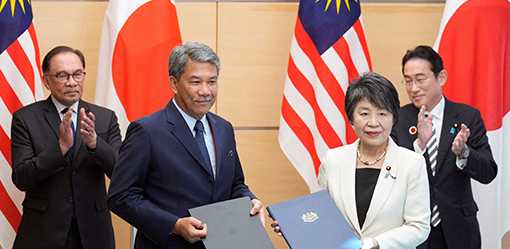 Japan and Malaysia sign $2.8 million maritime security assistance deal