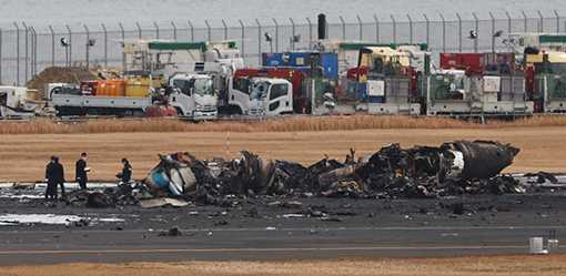 Japan says Coast Guard plane apparently not cleared for take-off before runway collision