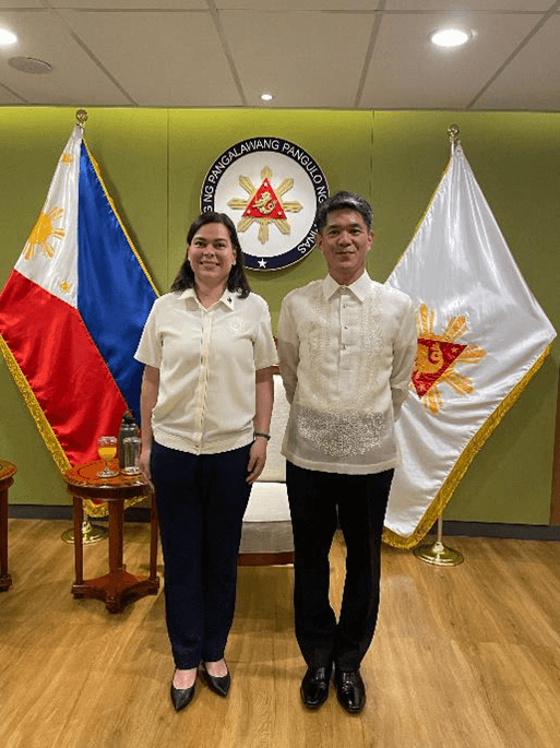 Japanese Amb. Endo visits VP Duterte; affirms Japan’s support to the Mindanao region