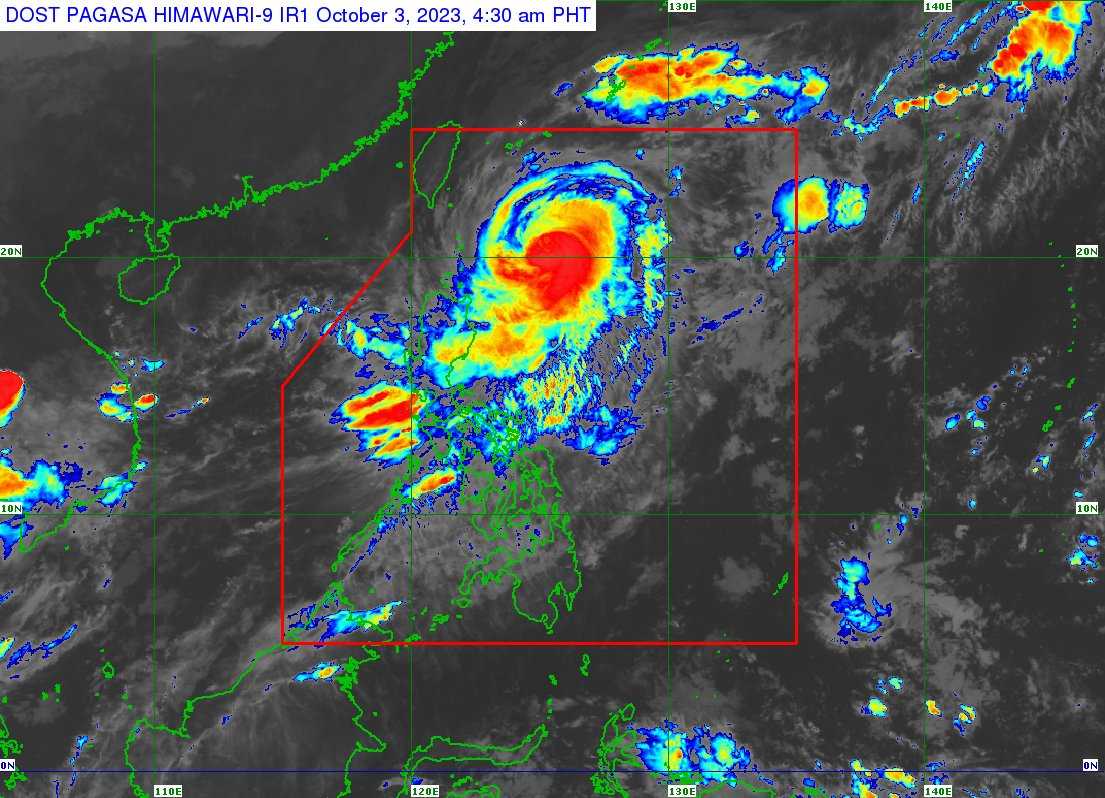 PAGASA raises Signal No. 2 over Batanes as Typhoon Jenny maintains strength