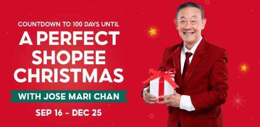 Join Jose Mari Chan for a Perfect Shopee Christmas