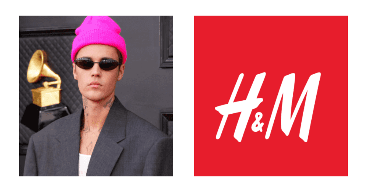 Justin Bieber calls out H&M over unapproved merch