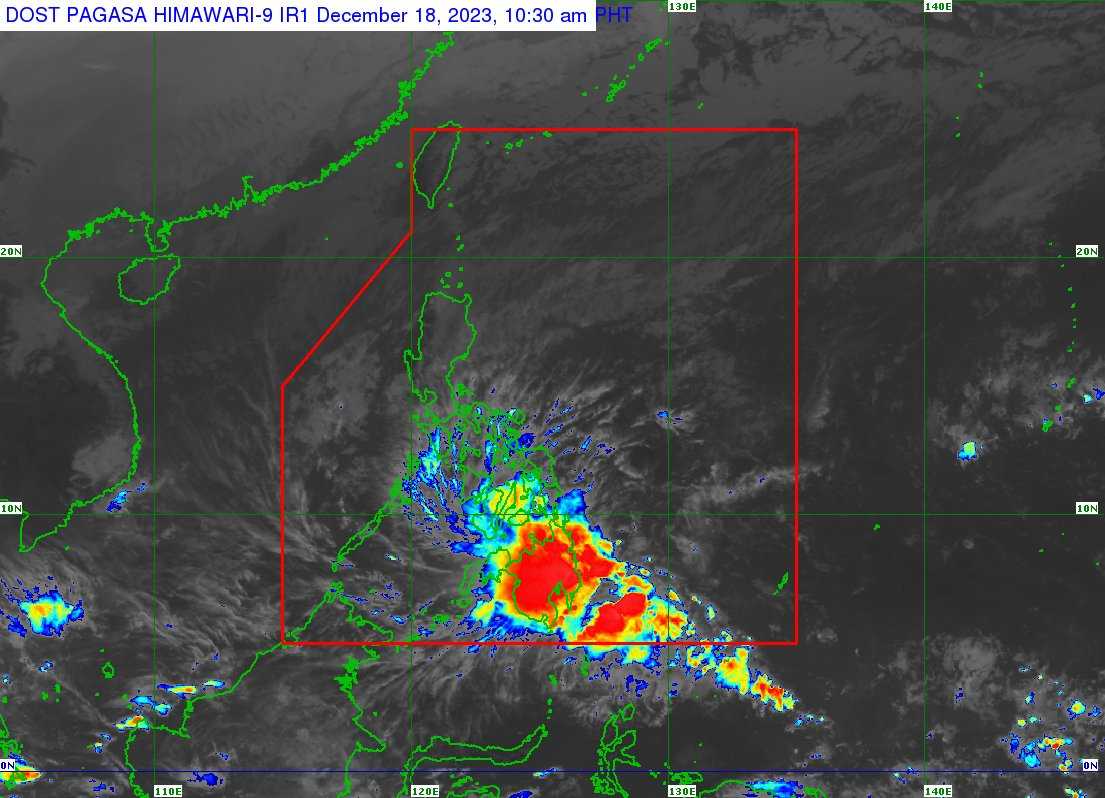 Kabayan downgrades into tropical depression, landfalls over Manay, Davao Oriental