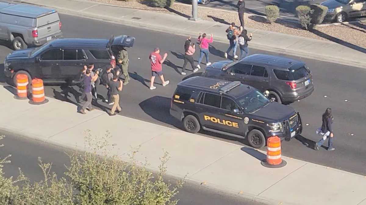 Las Vegas campus shooting leaves three dead, one in critical condition