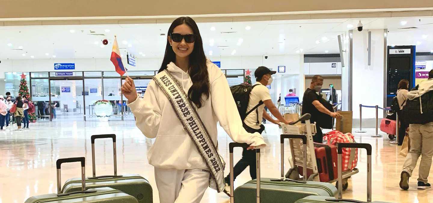 LOOK: Celeste Cortesi departs to US for 'final leg' of Miss Universe training