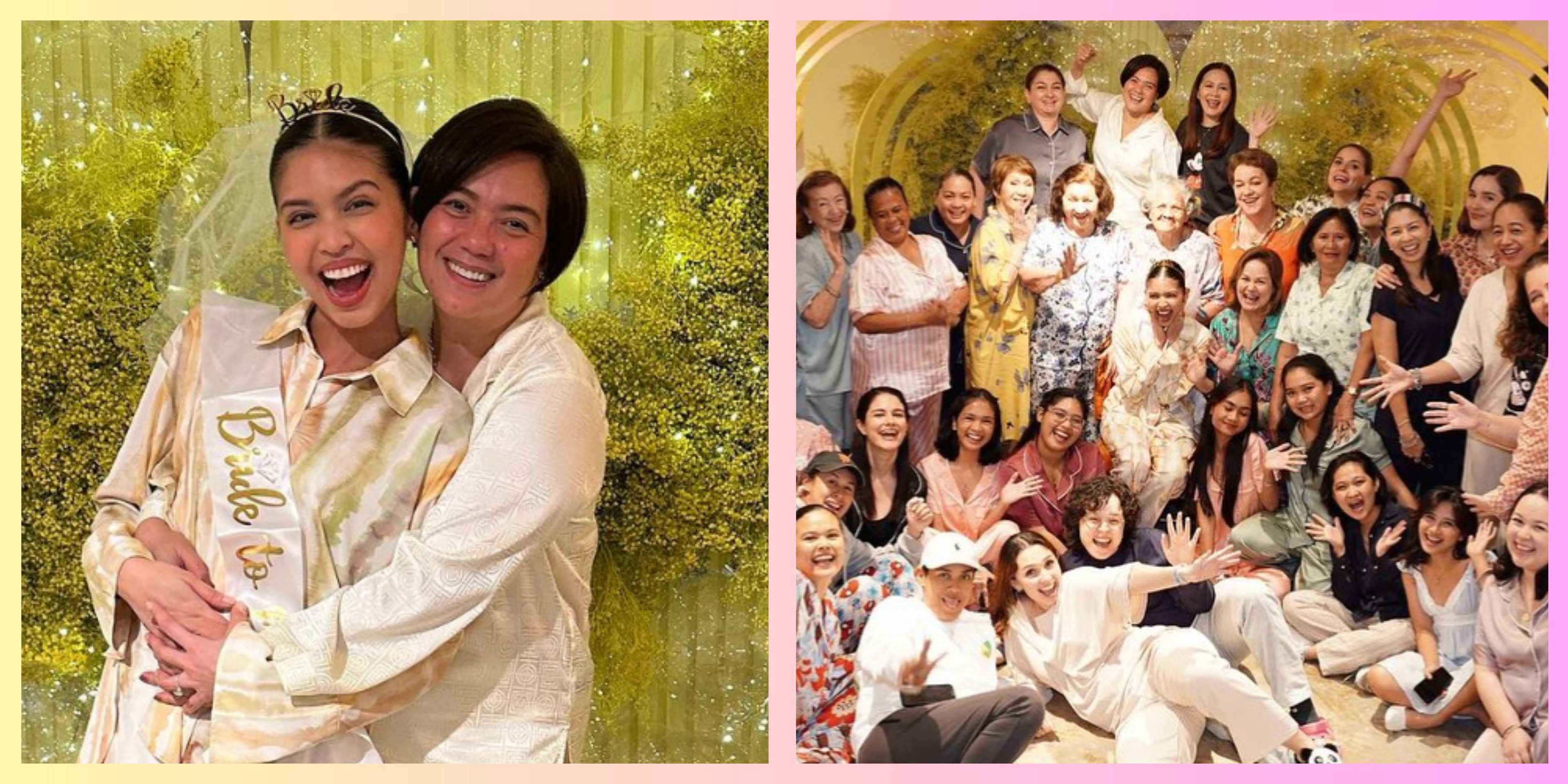 LOOK: Maine Mendoza receives pajama-themed bridal shower from Sylvia Sanchez