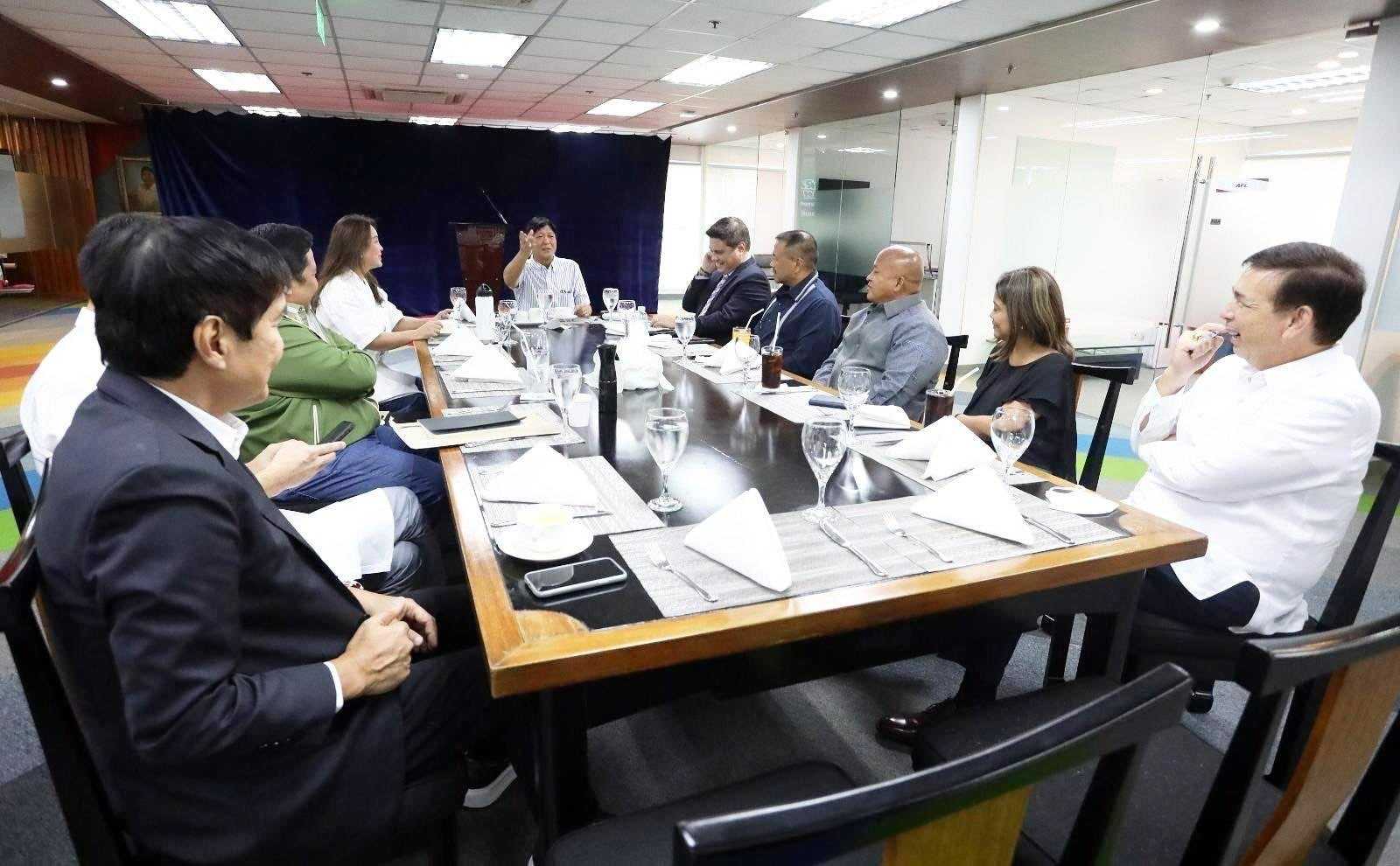 LOOK: Marcos discusses legislative agenda, upcoming SONA with lawmakers