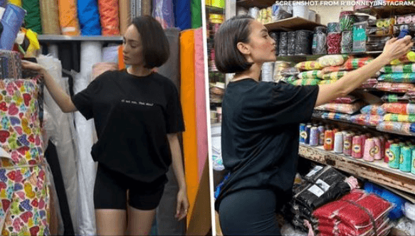 LOOK: Miss Universe 2022 R'Bonney Gabriel shops in Divisoria