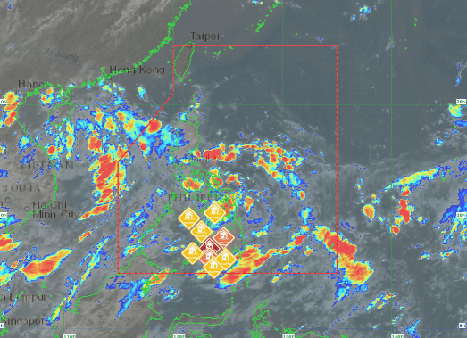 LPA spotted inside PAR; possible to become a typhoon -PAGASA