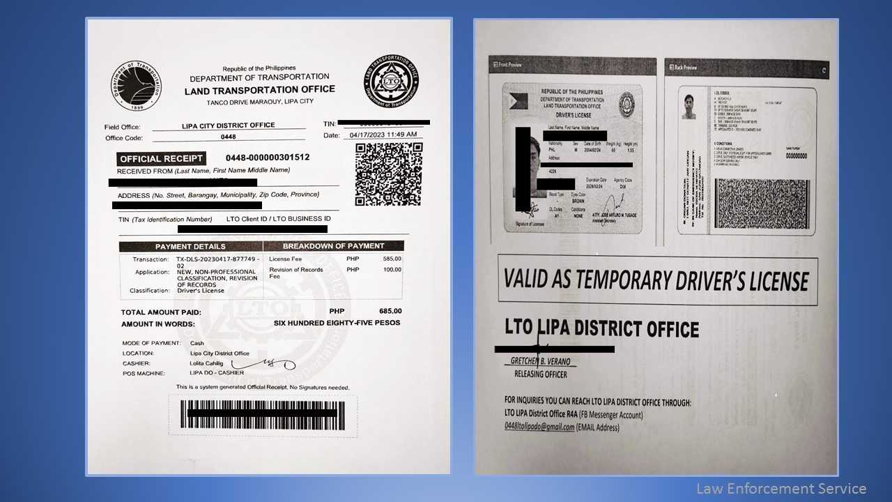 LTO to temporarily issue paper-based driver's license