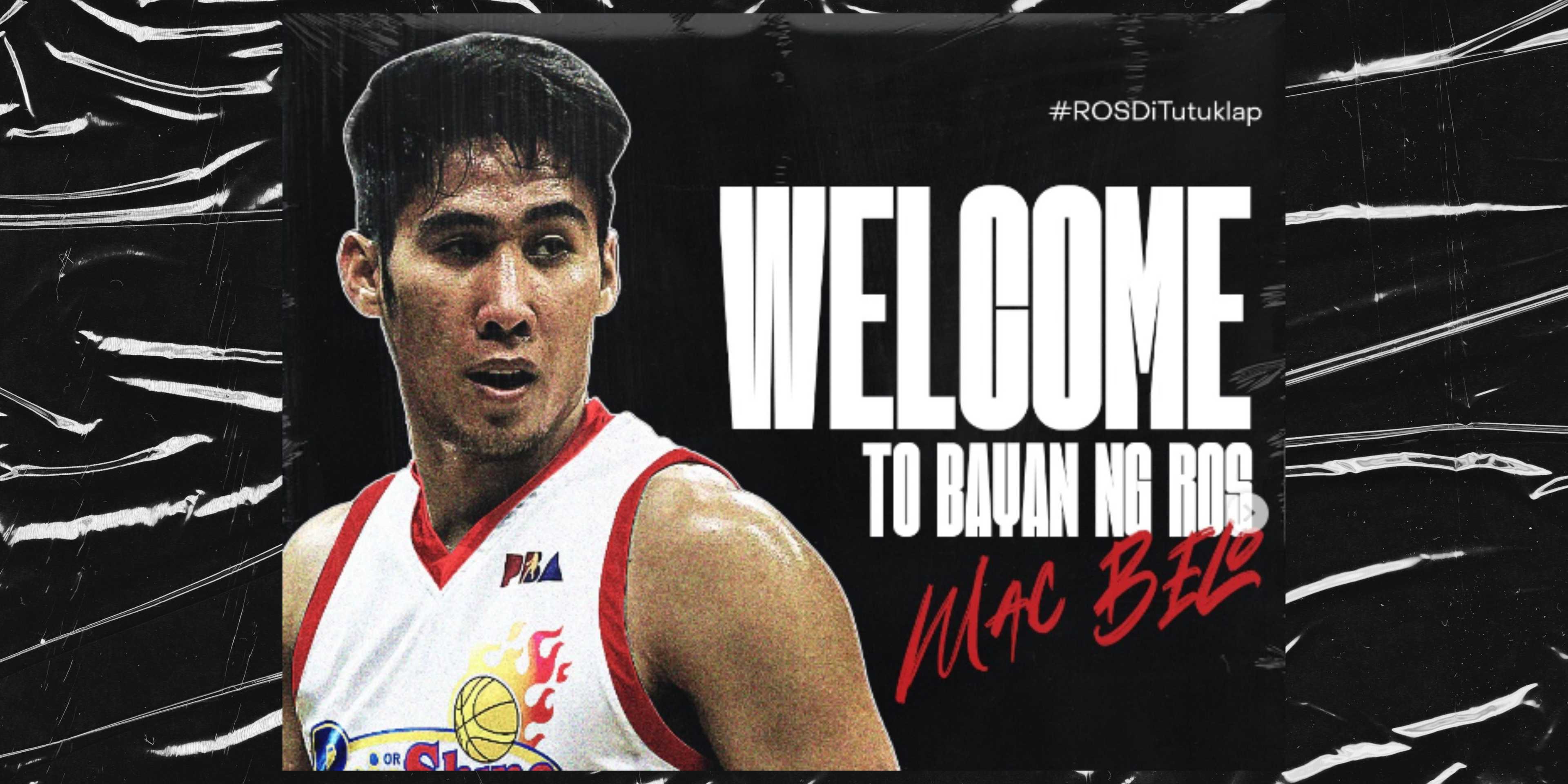 Mac Belo inks one-year deal with Elasto Painters