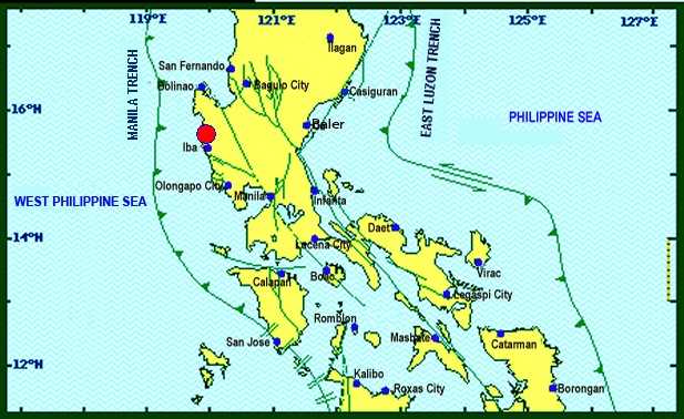 Magnitude 4.8 quake hits Palauig Zambales; no damage expected