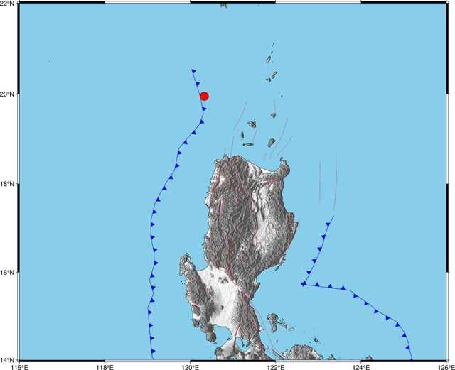 Magnitude 4.5 quake hits Dalupiri Island, Cagayan