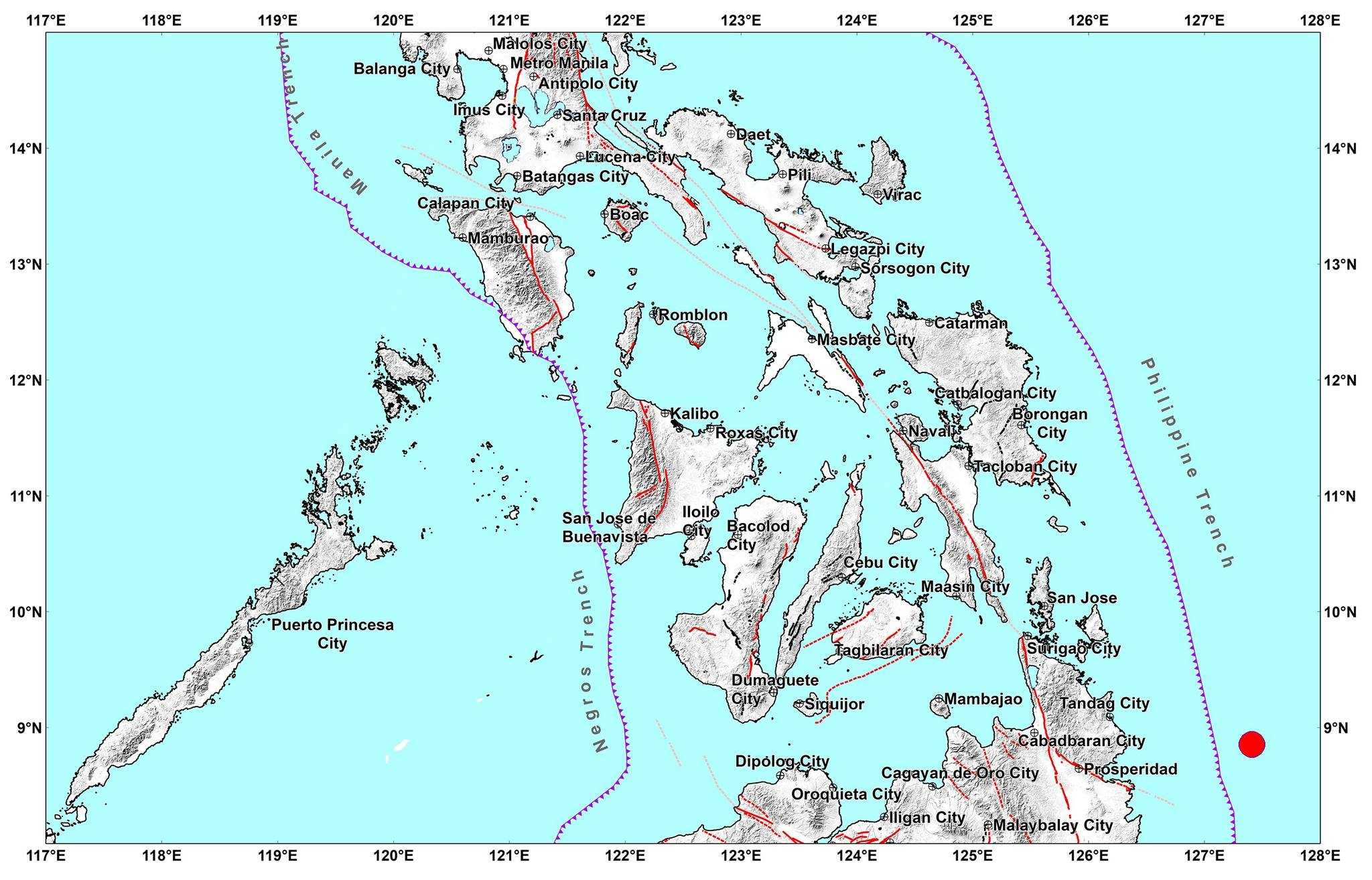 Magnitude 5.1 quake strikes Cagwait, Surigao del Sur