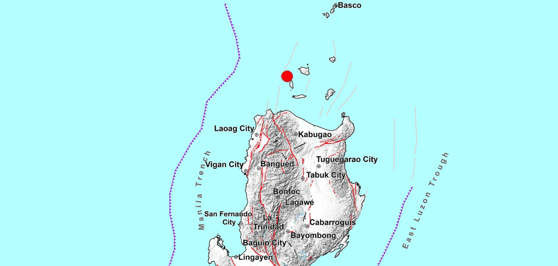 Magnitude 5.6 quake jolts Dalupiri Island in Cagayan