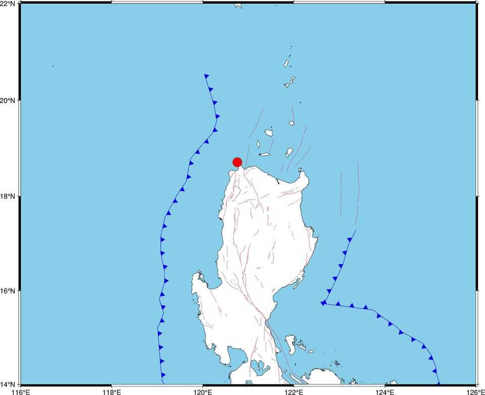 Magnitude 5.9 quake hits Pagudpud, Ilocos Norte