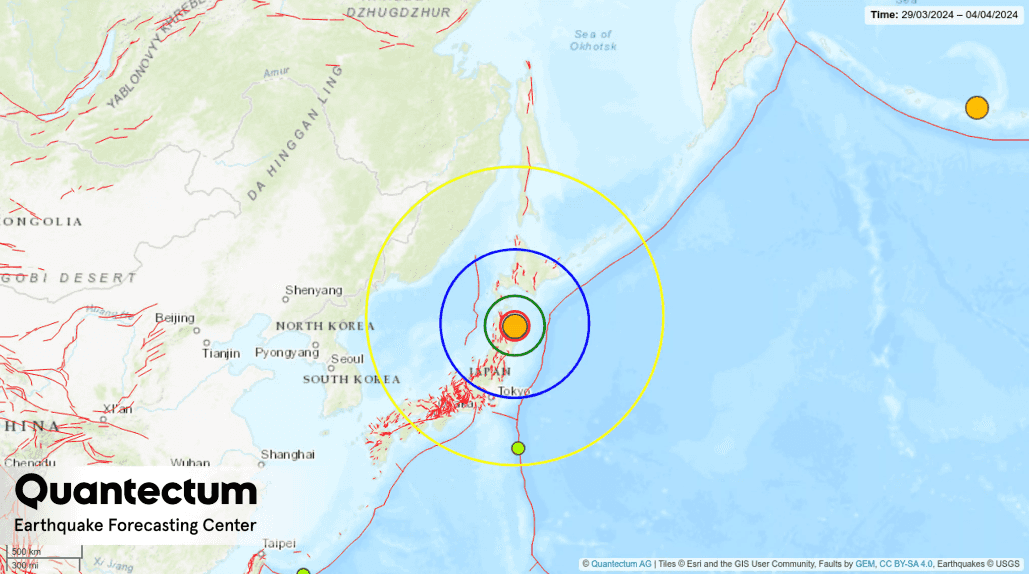 Magnitude 6.0 quake jolts east coast of Honshu, Japan