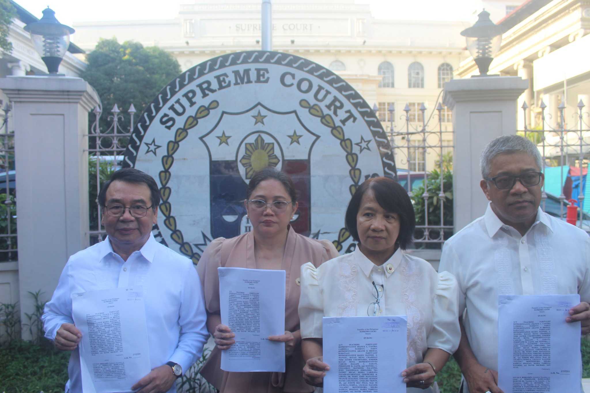 Makabayan bloc wants SC declare OVP’s ₱125-M CIF in 2022  'unconstitutional'