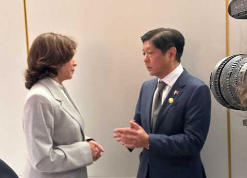 Marcos, Kamala discuss maritime security in South China Sea