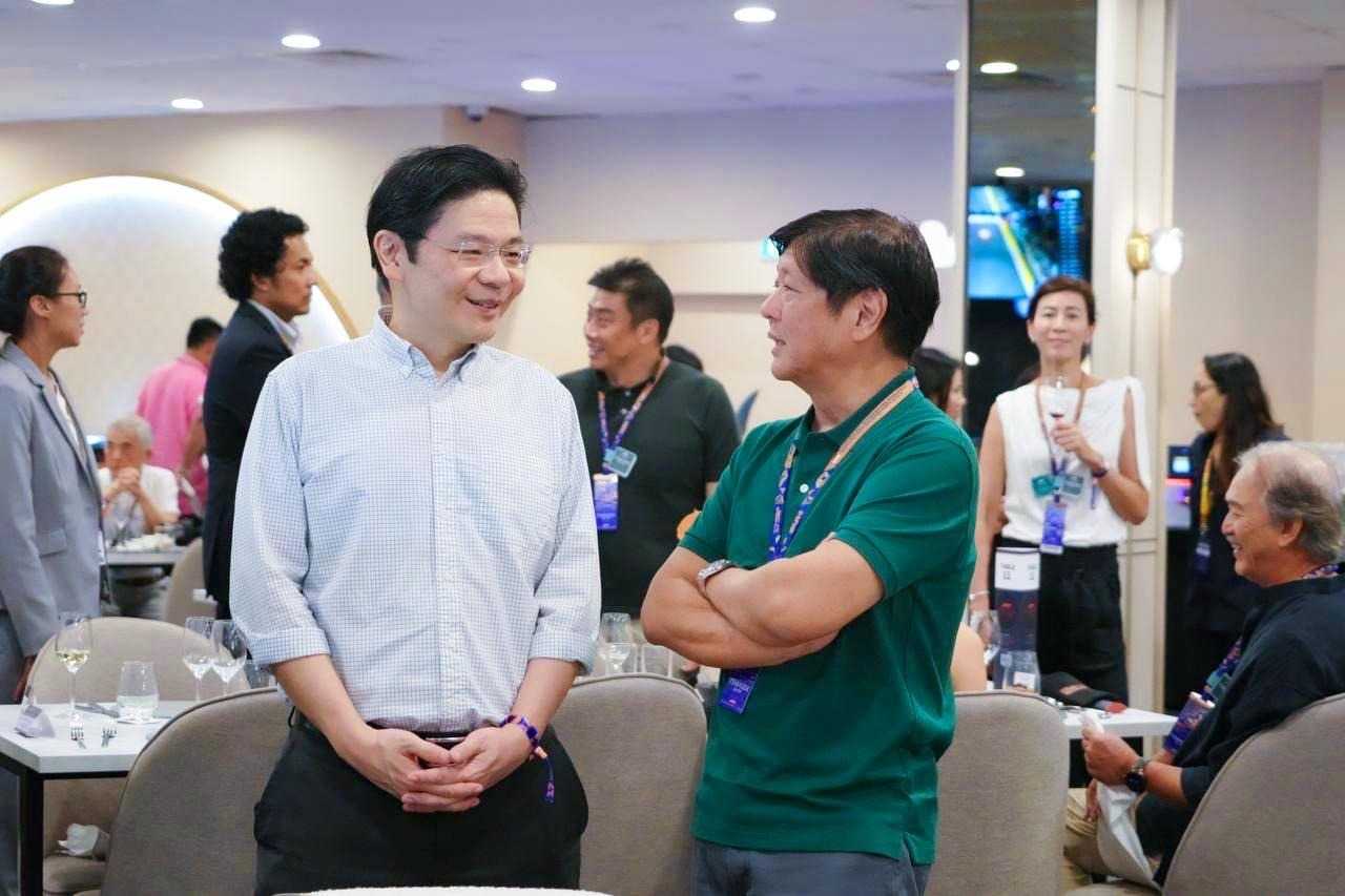 Marcos shares 'promising talks' with Singaporean leaders