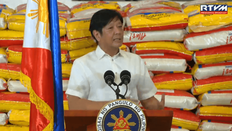 Marcos on his ₱20/kilo rice promise: "May chance lagi ‘yan"
