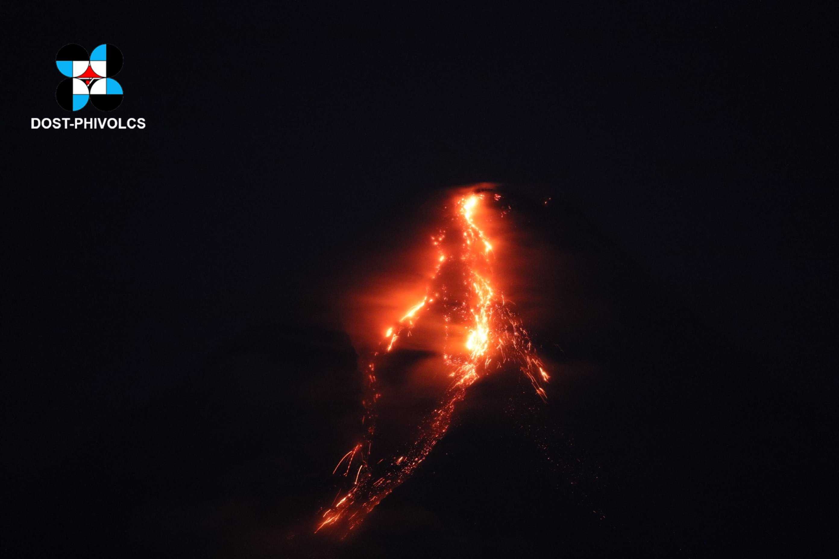 Mayon Volcano continues to effuse lava — Phivolcs