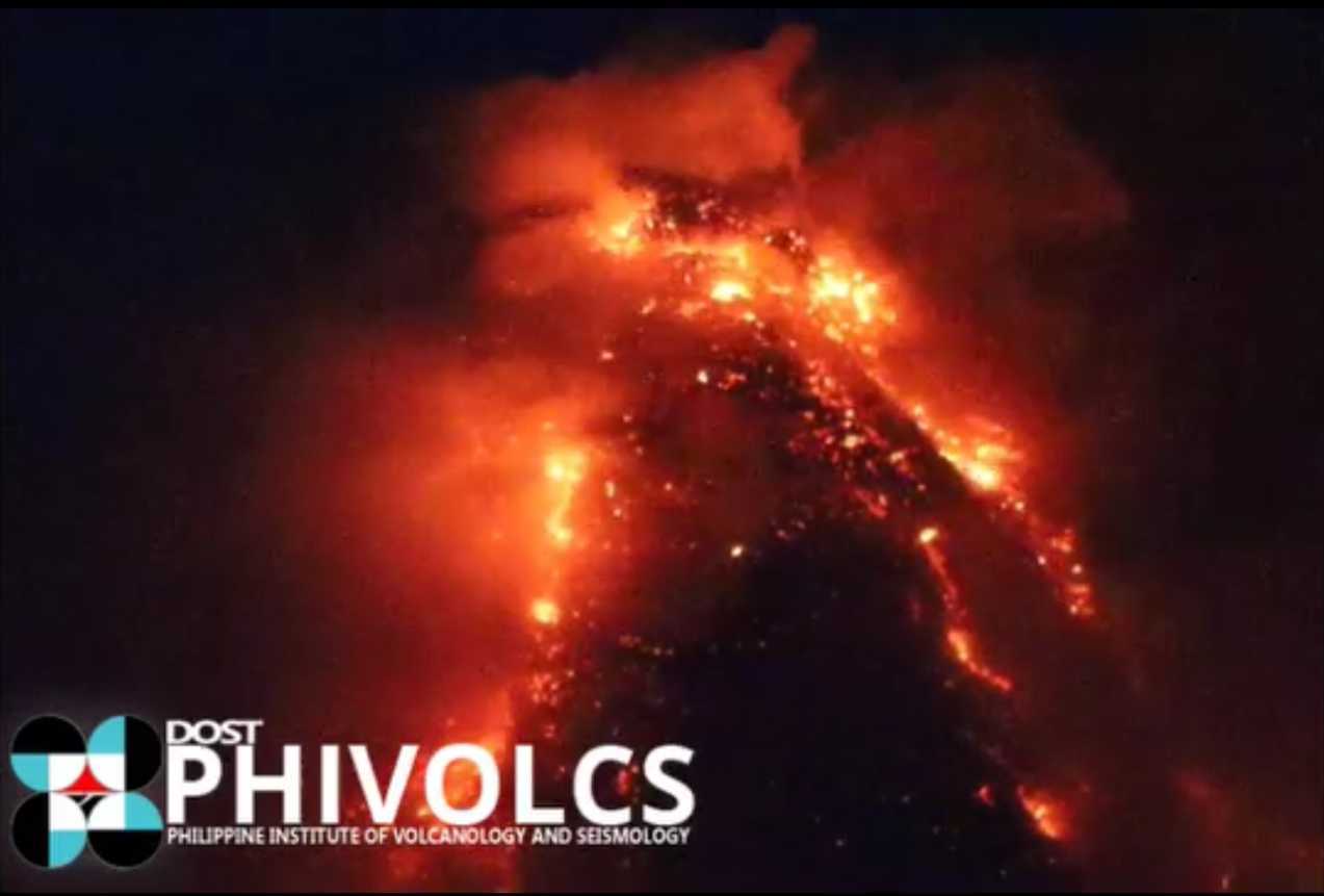 Phivolcs monitors short-lived lava ejection in Mayon Volcano