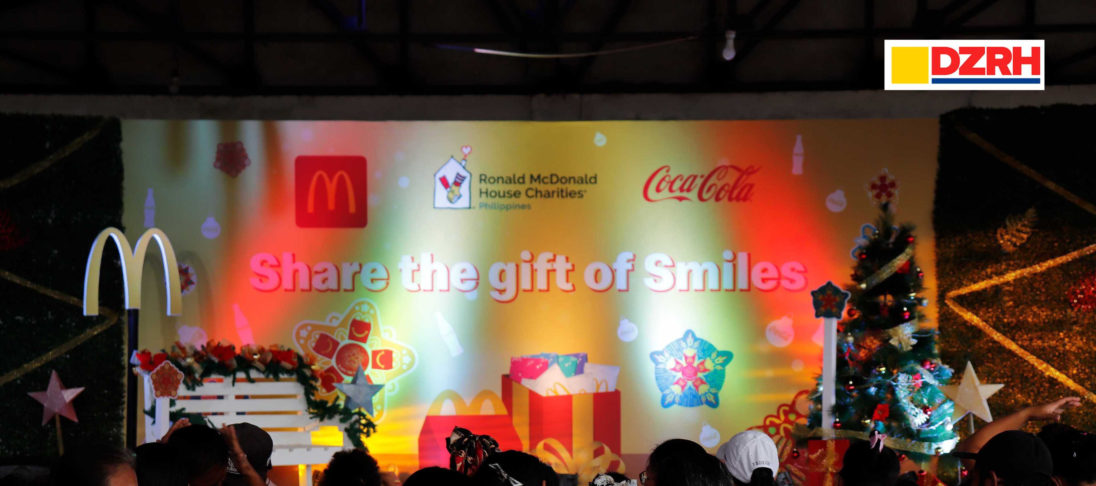 McDonald's, Coca-Cola host a donation drive, Christmas party in Montalban, Rizal