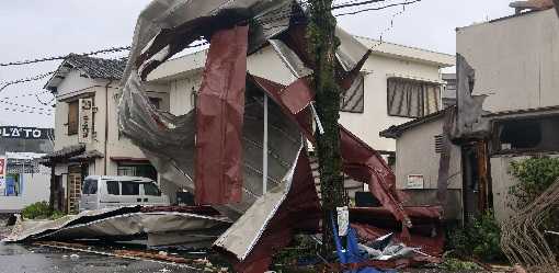 Millions told to evacuate as typhoon pummels Japan