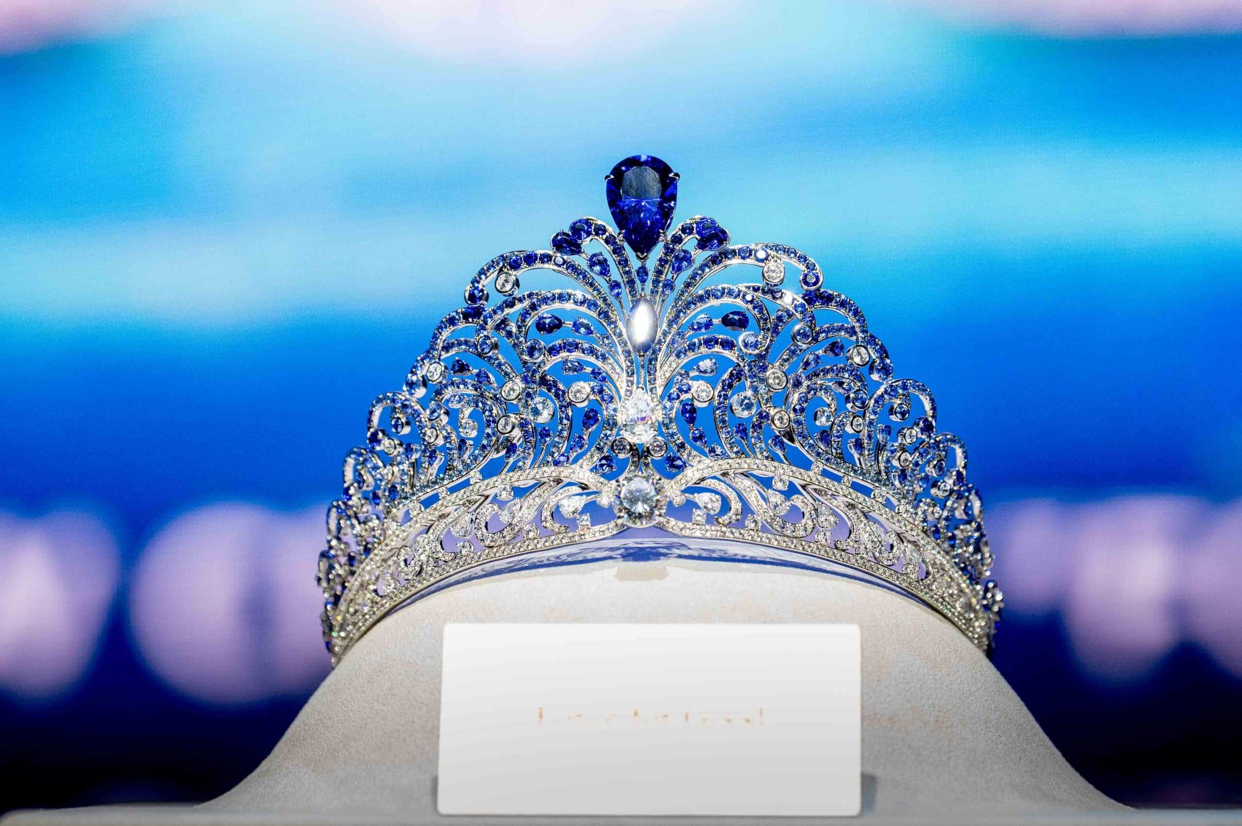 WATCH: Miss Universe unveils dazzling diamond-sapphire 'Force for Good' crown