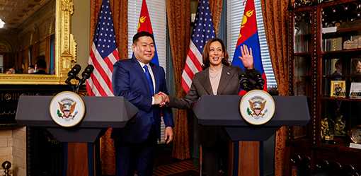 Mongolia, US to sign 'Open Skies' deal ahead of talks -Harris, PM