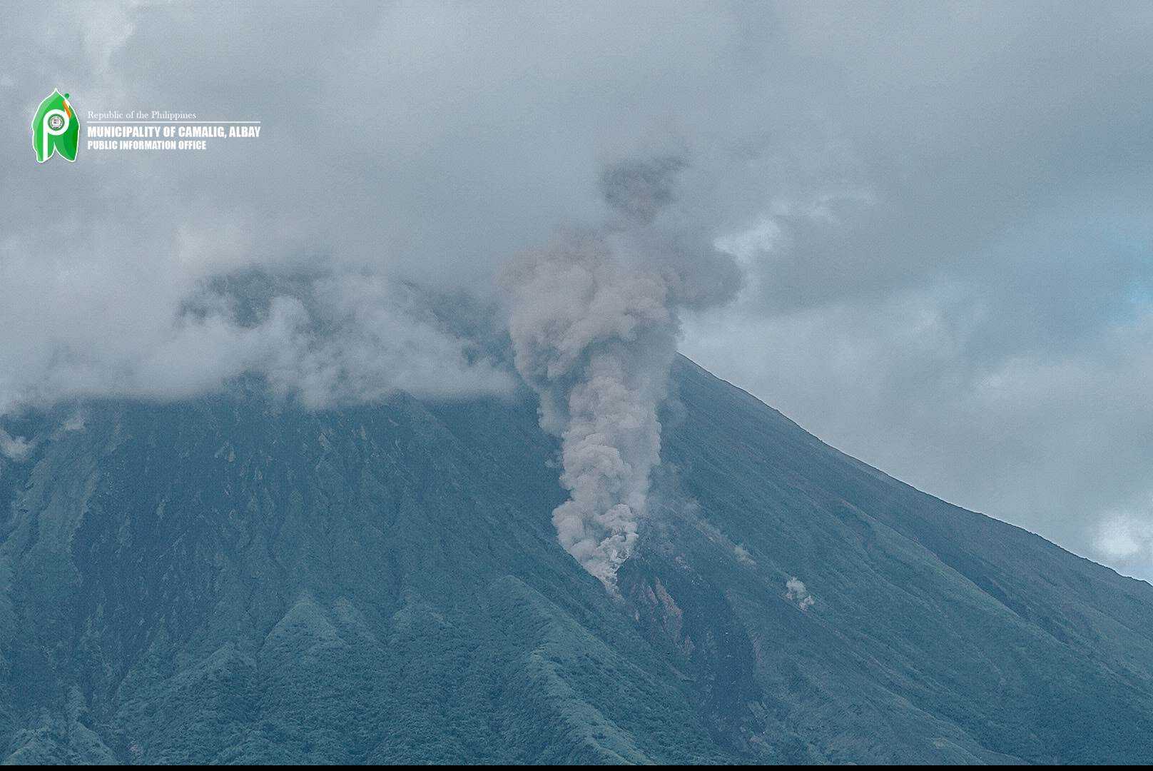 Mayon Volcano records 511 rockfalls, 3 quakes, 38 pryolastic flow