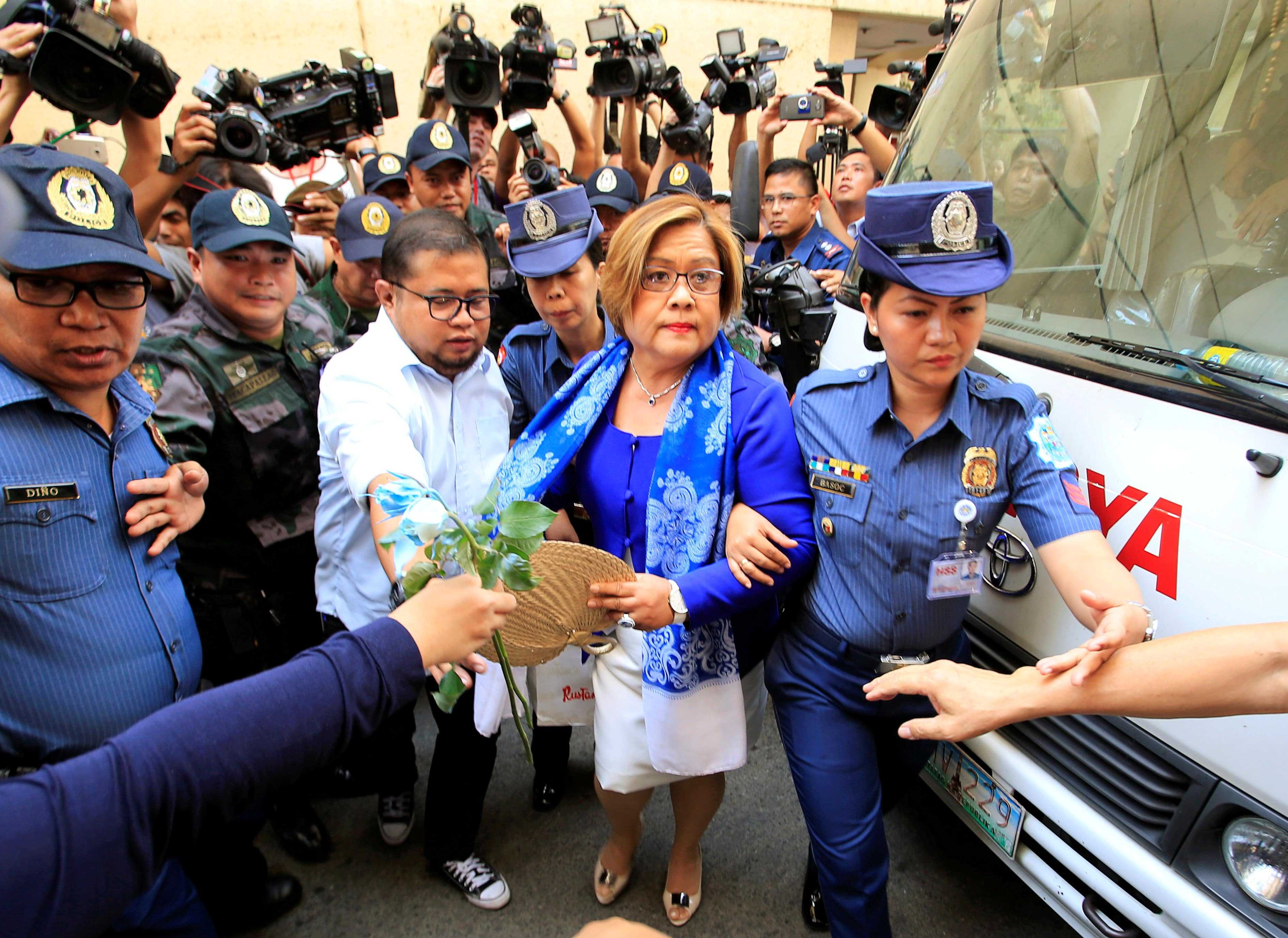 Muntinlupa court junks De Lima's petition for bail