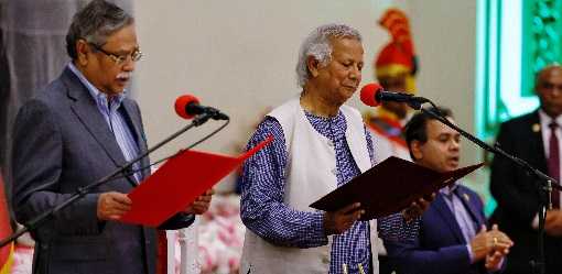 Nobel laureate Yunus takes charge of Bangladesh, hopes to heal strife-torn country