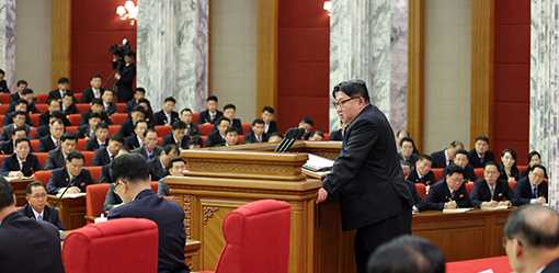 North Korea's Kim warns failure to provide food a 'serious political issue'