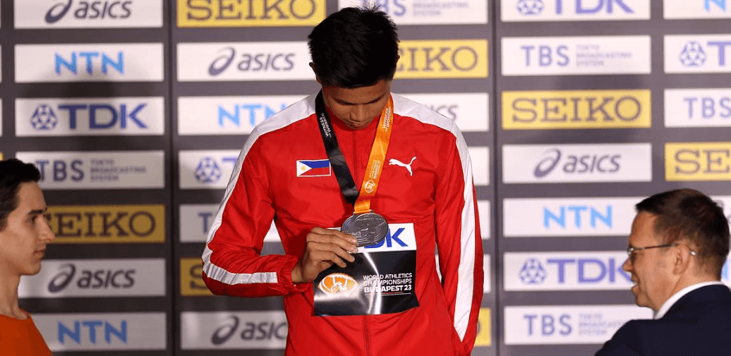 Obiena wins PH's first-ever silver in World Athletics Championships