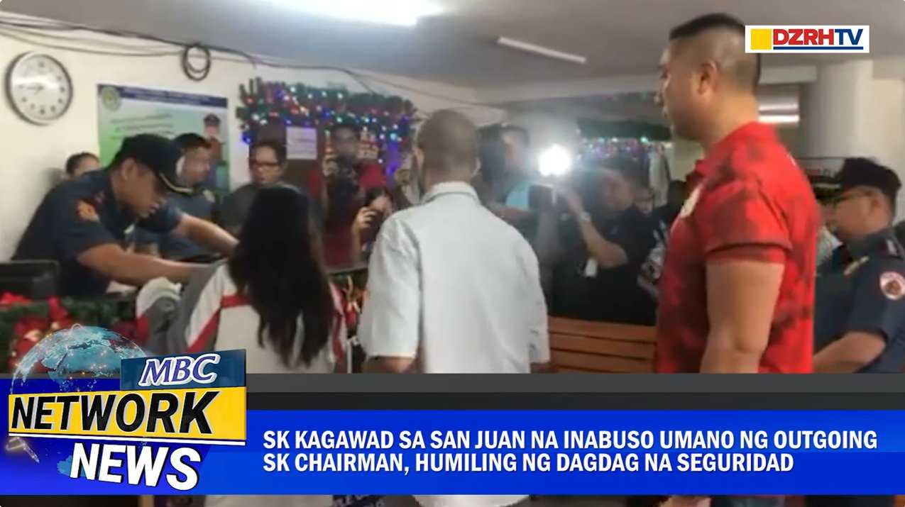 Outgoing SK chairman arrested after molesting SK kagawad in San Juan