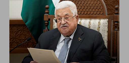 Palestinian president says Gaza war must end, conference needed to reach settlement