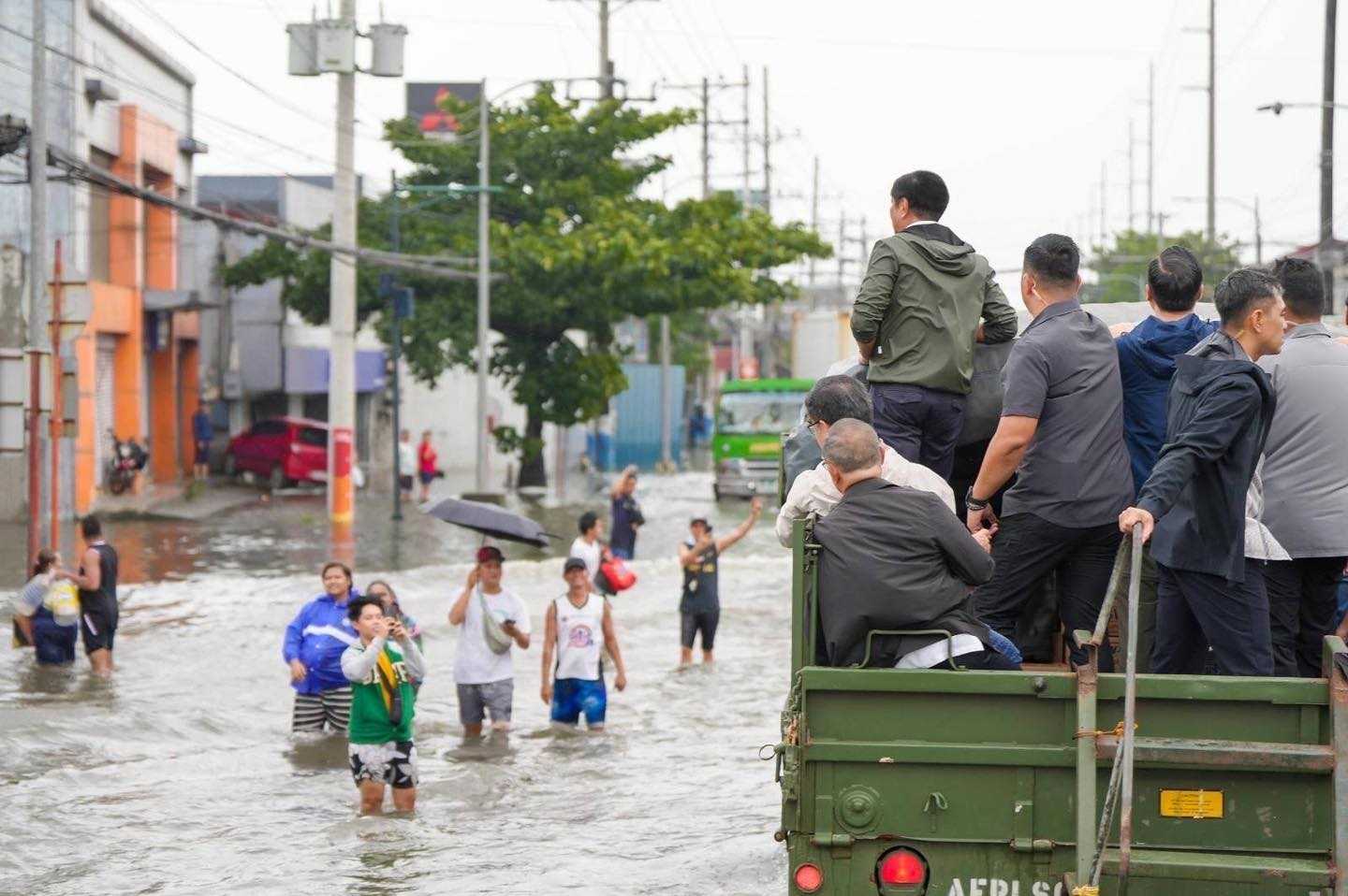 PBBM blames climate change and improper garbage disposal for severe floods