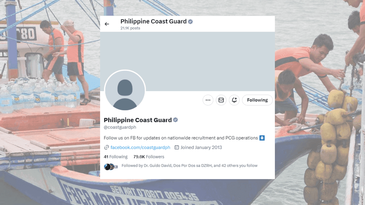 LOOK: PCG's X account hacked